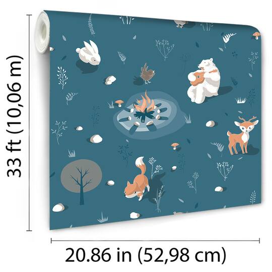 Designs Direct Woodland Friends Wallpaper